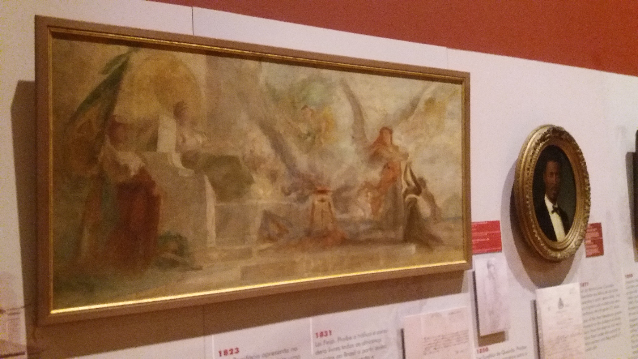 Estudo de Décio Villares volta à exposição permanente do MHN