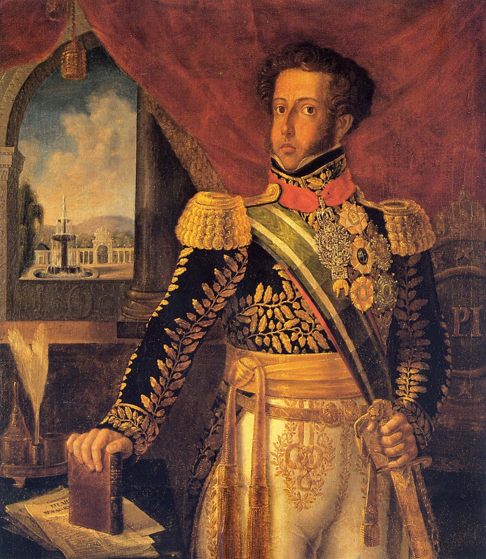 Retrato de d.Pedro I na exposição de longa duração do MHN