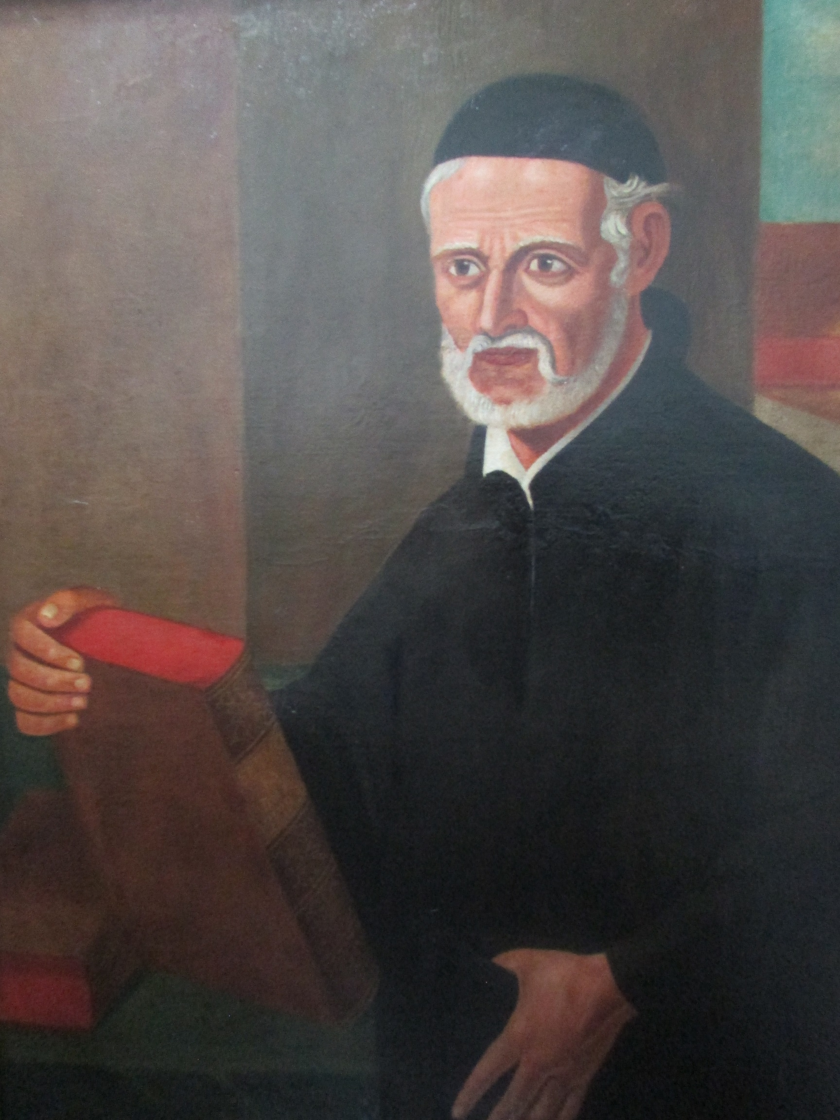 Retrato de Padre Antônio Vieira por Frei Agostinho de Jesus (século XVII)