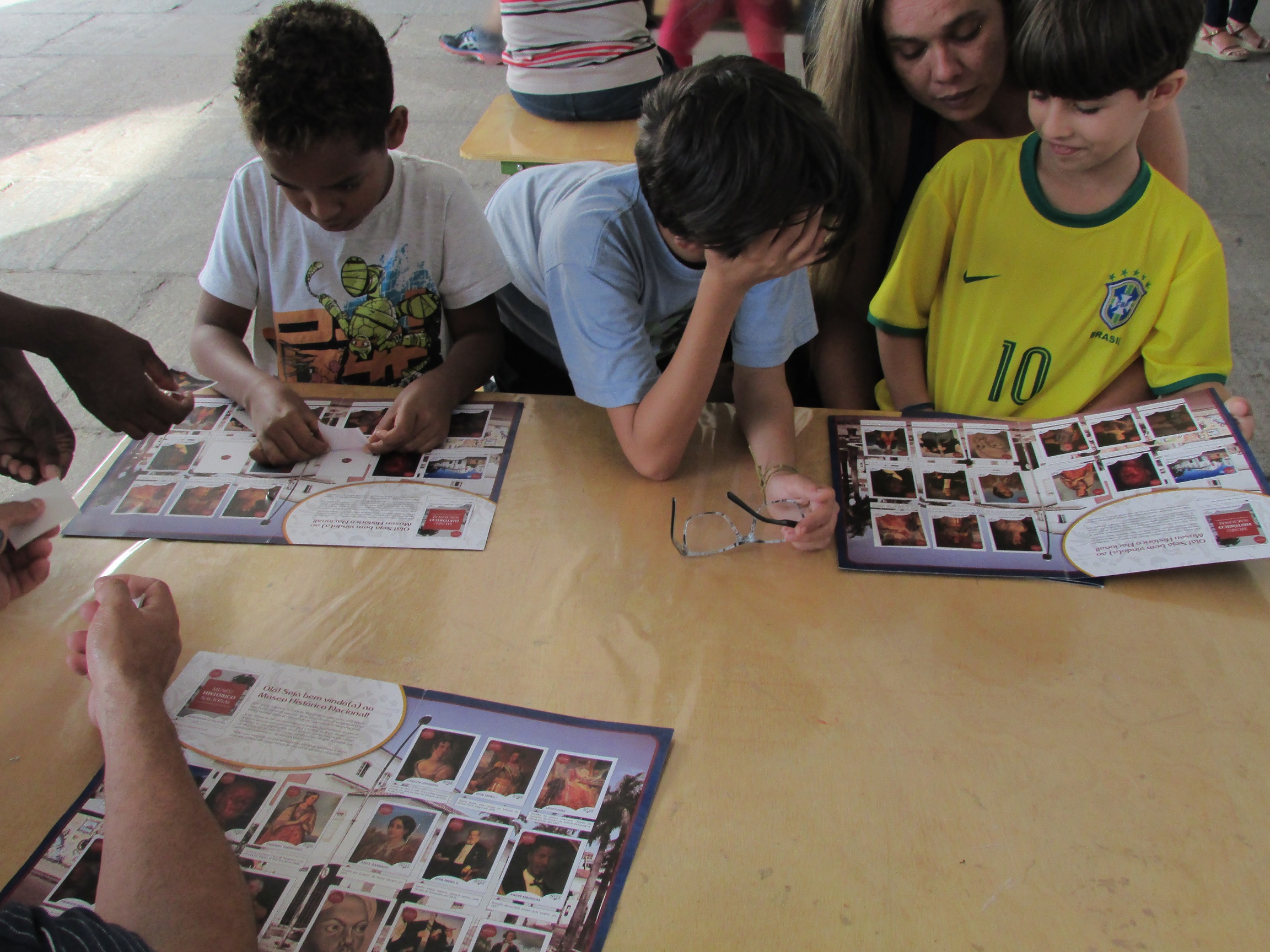 Em junho, atividade educativa com foco na Copa do Mundo atraiu o público ao MHN