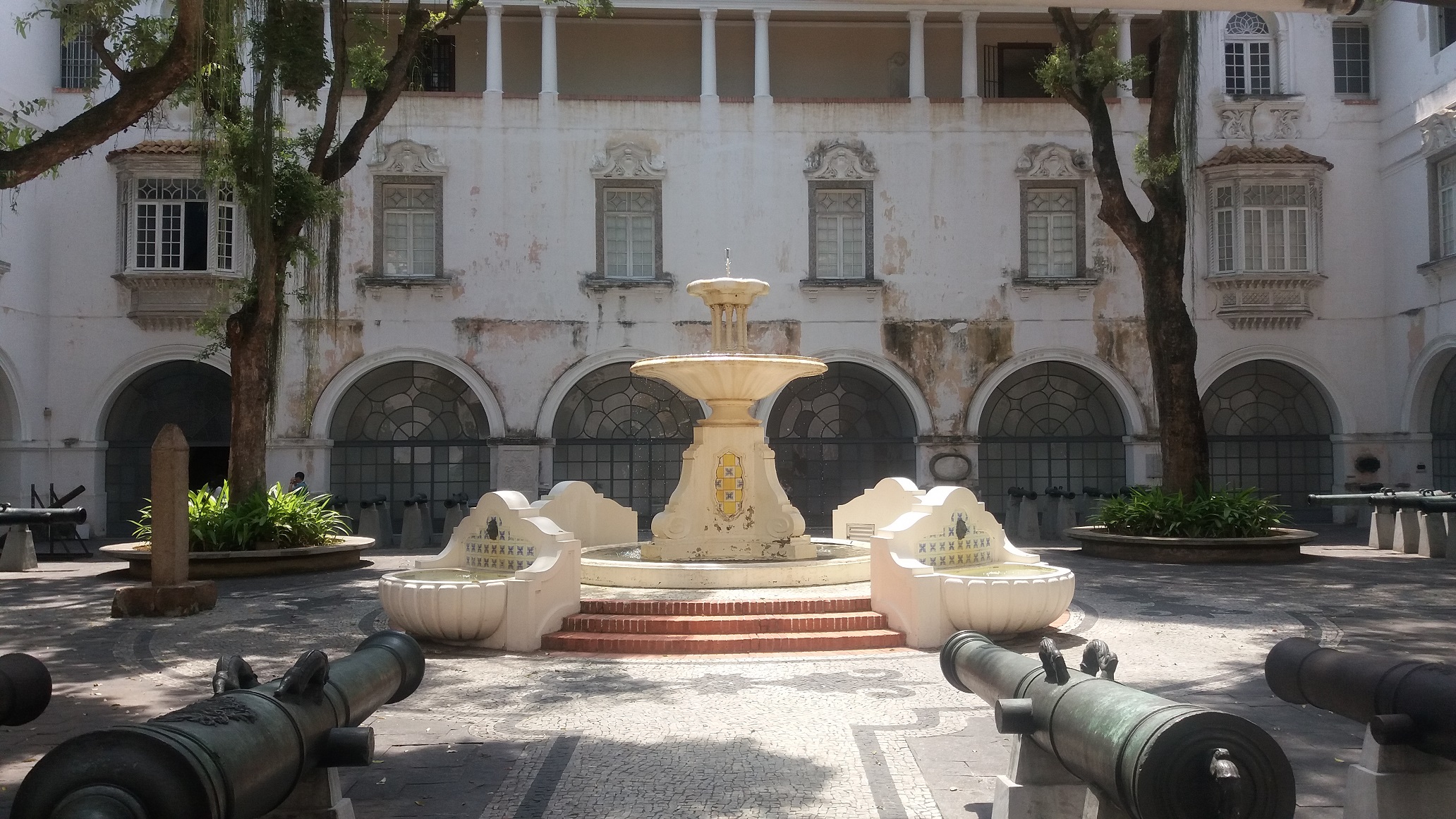 Pátio dos Canhões do Museu Histórico Nacional