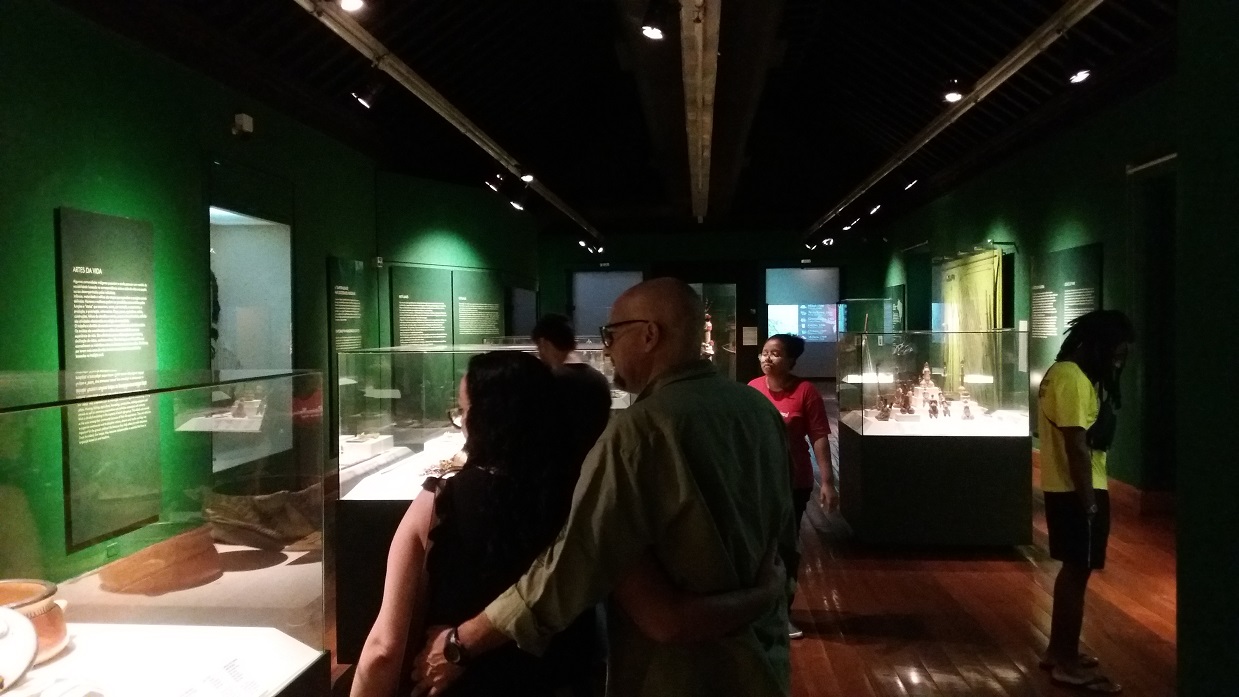 Visita mediada ao módulo "Oreretama" da exposição de longa duração do MHN