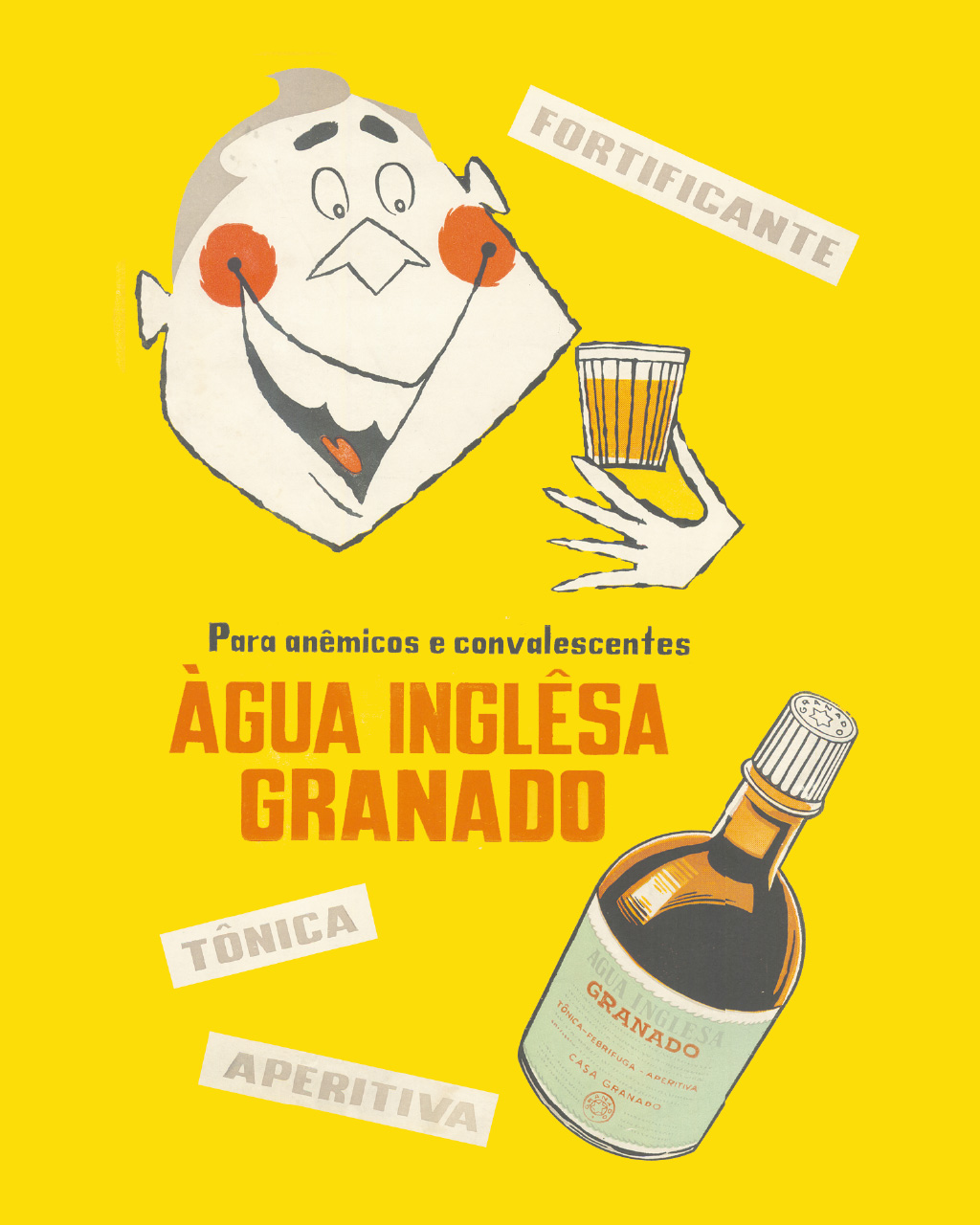 Propaganda de produto da Granado contra anemia