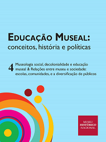 Capa do novo volume da coleção de livros digitais acessíveis do MHN