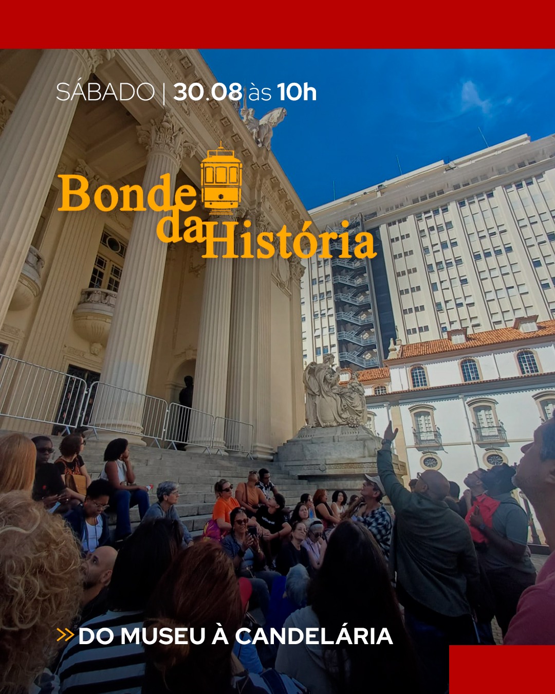 Sábado (30) tem Bonde da História